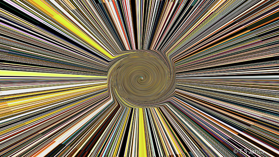Tom Stanley Janca Scottsdale Building Abstract Digital Art by Tom Janca