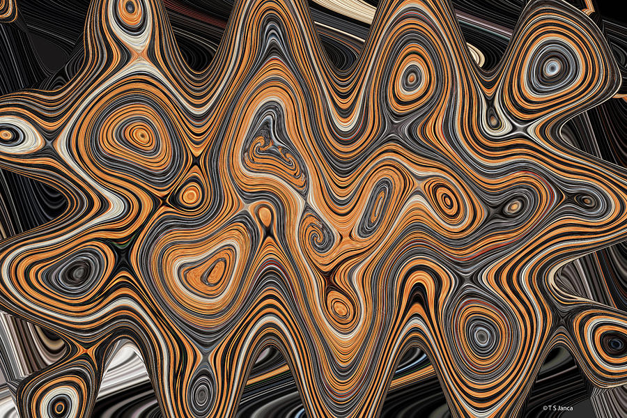 Tom Stanley Janca Truck Abstract #0122 Digital Art by Tom Janca