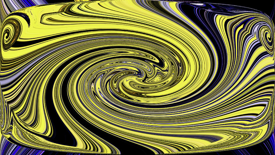 Tom Stanley Janca Twirl Abstract Digital Art by Tom Janca
