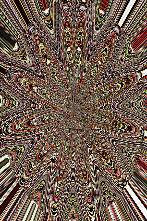 Tom Stanley Janca Weave Abstract # 8050 Digital Art by Tom Janca
