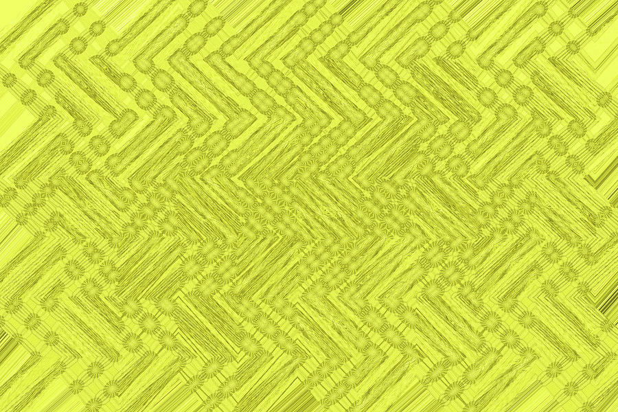Tom Stanley Janca Yellow Shower Curtain  Digital Art by Tom Janca