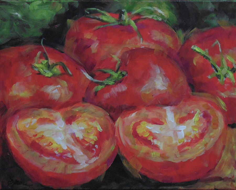 Tomate Painting by Susan Moore