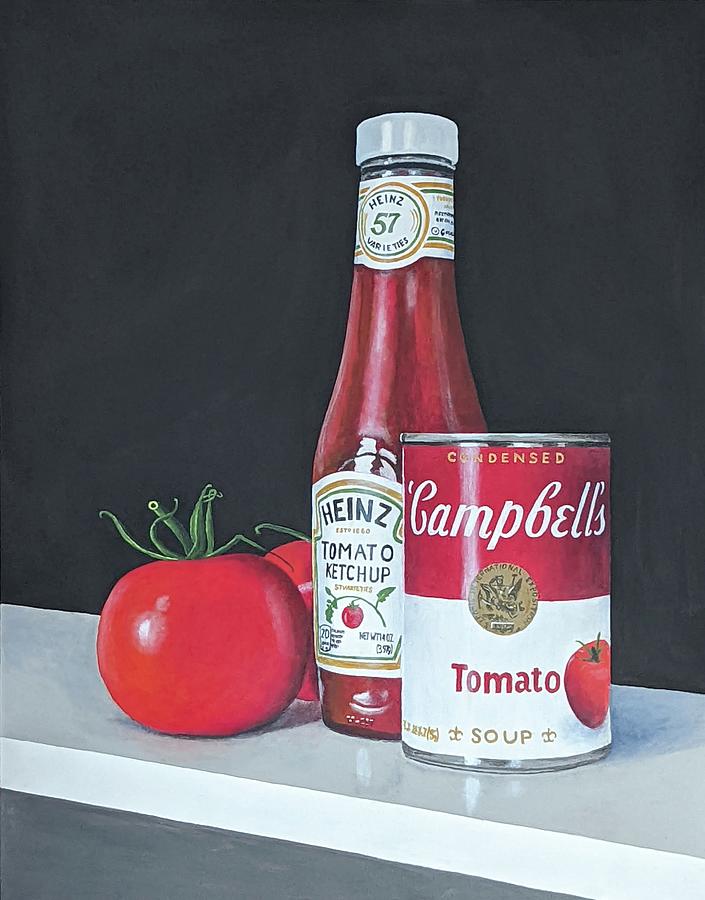 Tomato Painting - Tomatoes by Peter Keitel