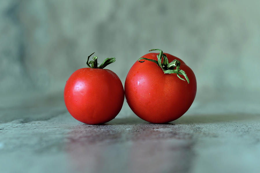 Tomatoes. Photograph by Sergei Fomichev