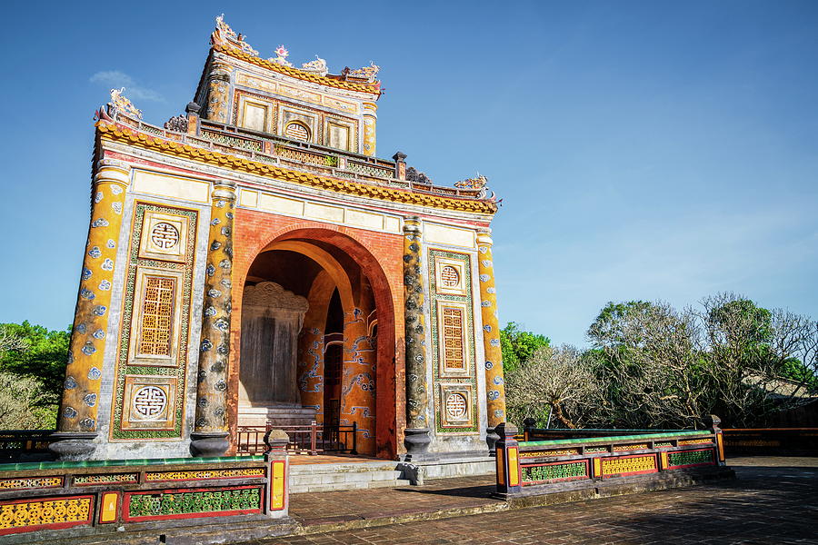 Tomb of Emperor Tu Duc Photograph by Alexey Stiop