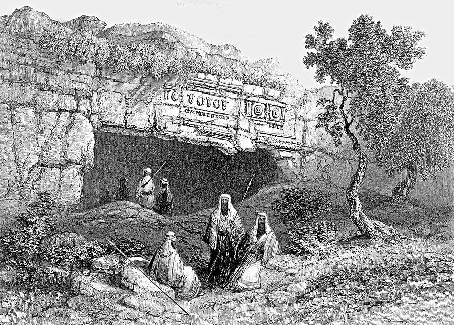 Tomb of Kings in Jerusalem in 1847 Photograph by Munir Alawi