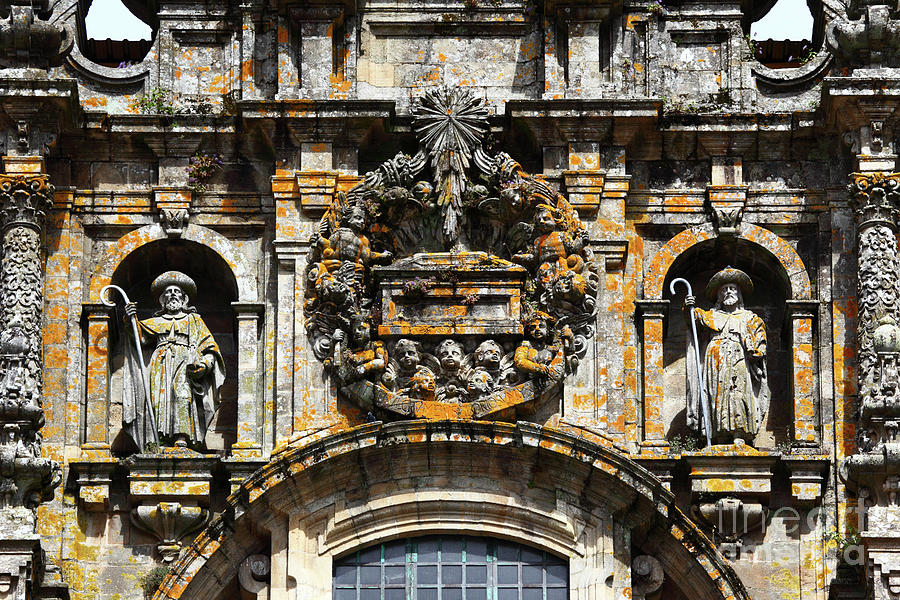 Tomb of St James and Disciples Santiago de Compostela Photograph by James Brunker
