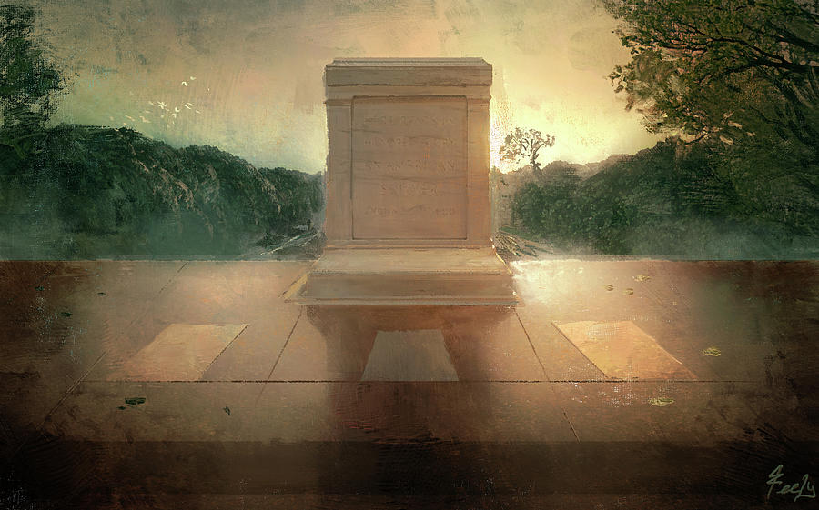 Tomb of the Unknown Soldier Painting by Joseph Feely