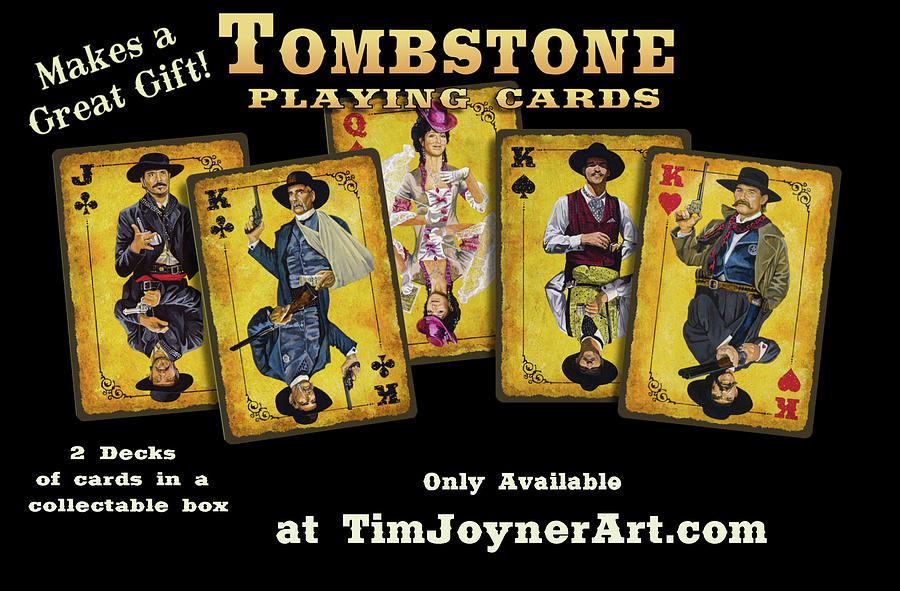 Tombstone Cards Painting by Tim Joyner