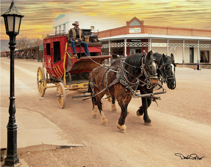 Tombstone Stagecoach Photograph by David Salter - Pixels