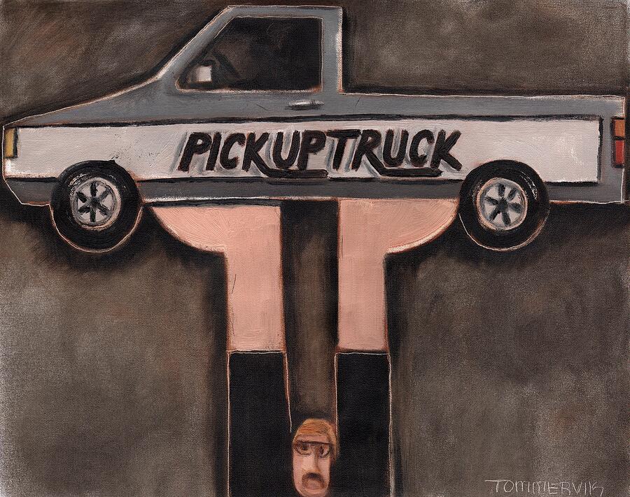 Pick Up Truck  Painting by Tommervik
