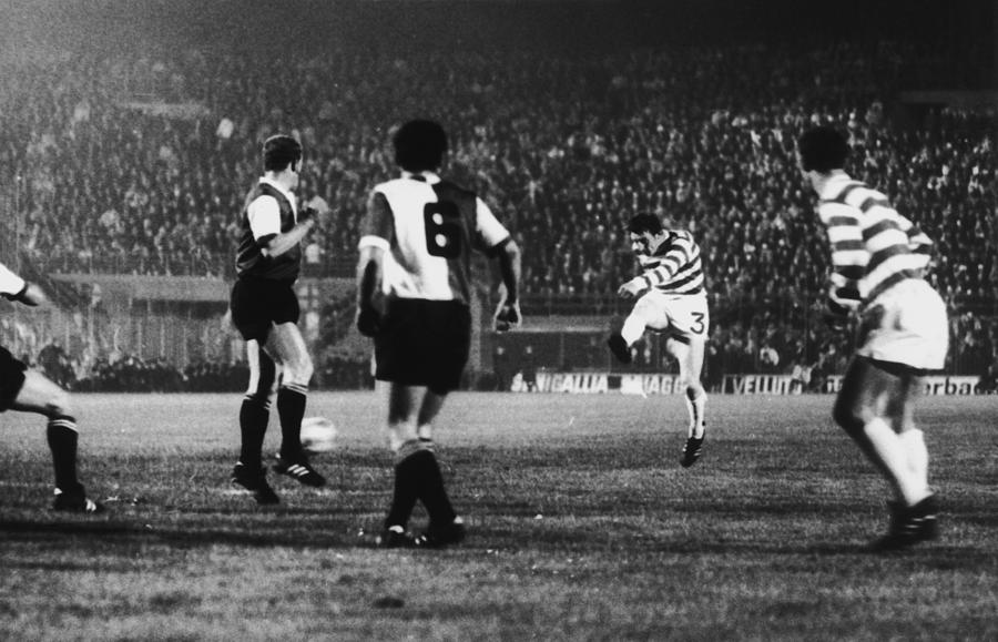 Tommy Gemmell Scores Photograph by Keystone