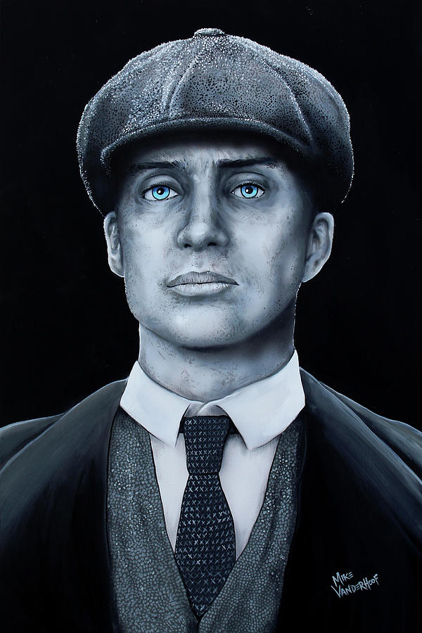 Tommy Shelby Painting by Michael Vanderhoof - Pixels