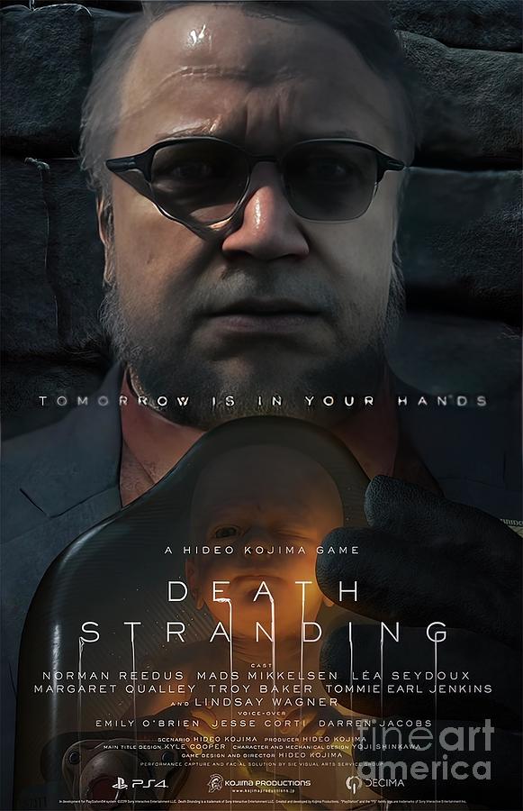 Tomorrow Is In Your Hand Deadman Death Stranding Painting by Adele