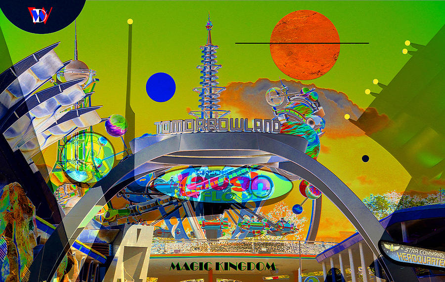 Tomorrowland 2025 Mixed Media by David Lee Thompson