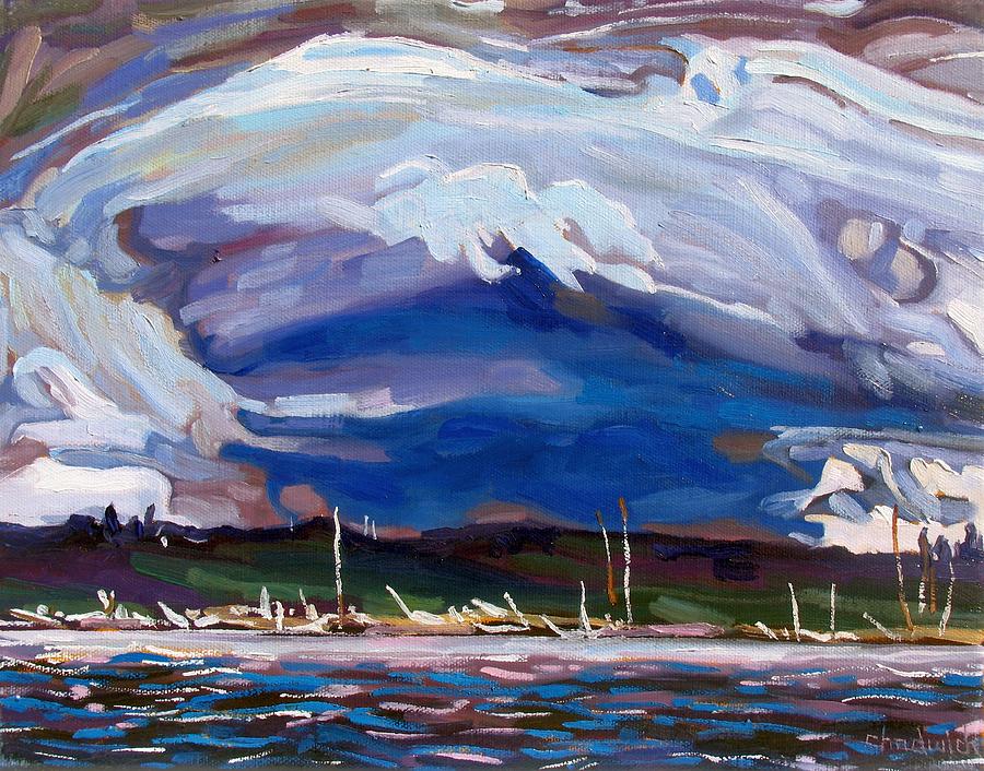 Summer Painting - Toms Tornado by Phil Chadwick