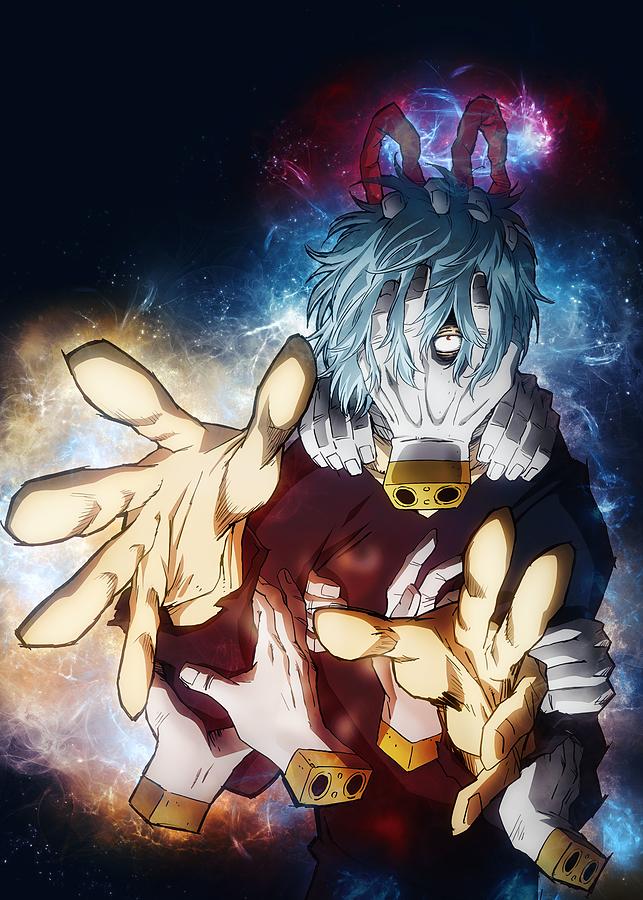 Tomura Shigaraki Artwork Digital Art by Big Mart