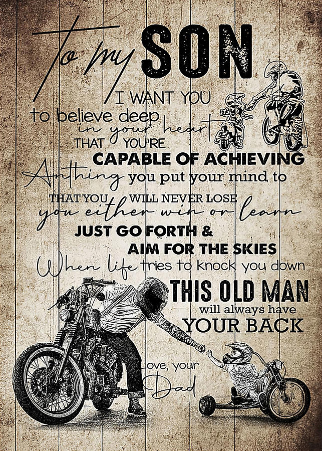 Tomyson Son Motorcycling I Want You To Believe Deep Digital Art by ...