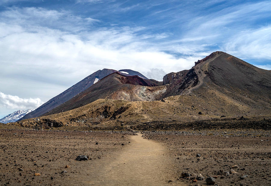 Tongariro Volcanoes Photograph by Bry Voydatch - Fine Art America