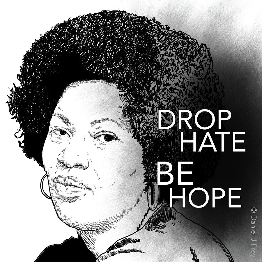 Toni Morrison Now Digital Art by Daniel Frey - Fine Art America