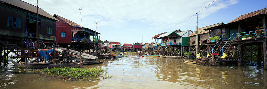 Tonlesap lake cambodia floating village kampong khleang 2 Photograph by Sonny Ryse