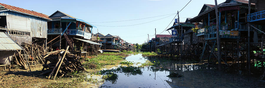 Tonlesap lake cambodia floating village kampong khleang 5.tif Photograph by Sonny Ryse