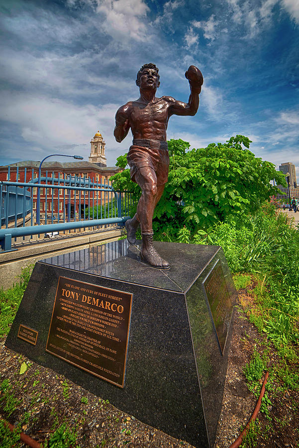 Tony Demarco Statue Photograph by Joann Vitali