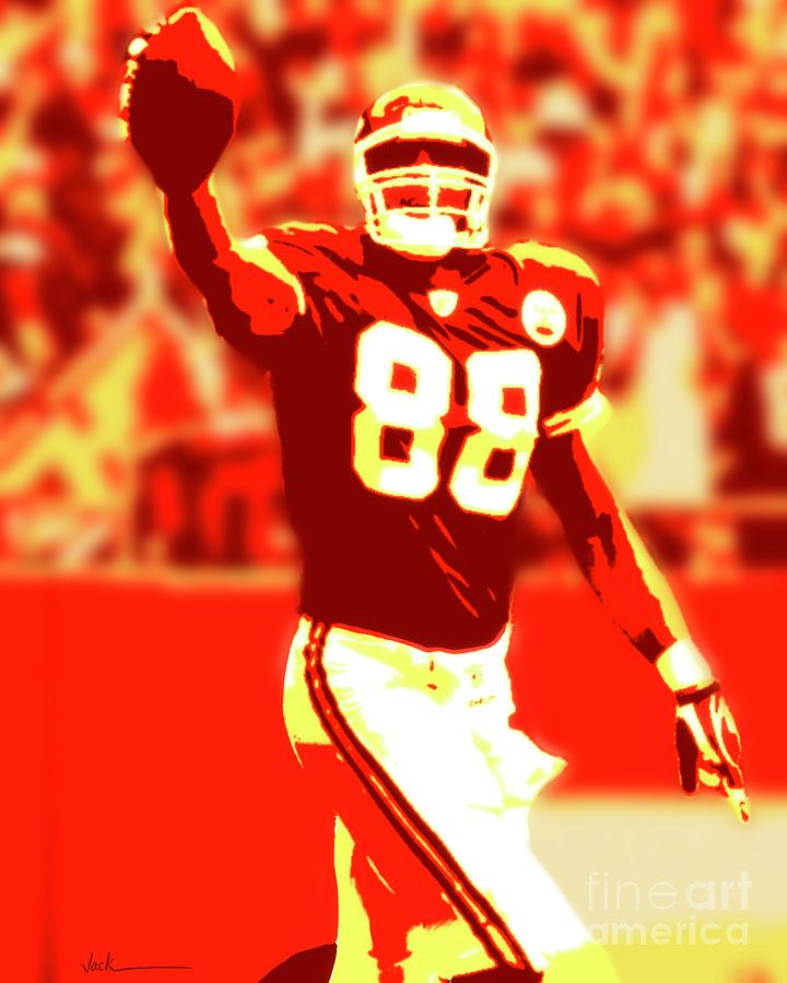Gonzalez Painting - Tony Gonzalez by Jack Bunds Gonzalez Painting - Tony Gonzalez by Jack Bunds