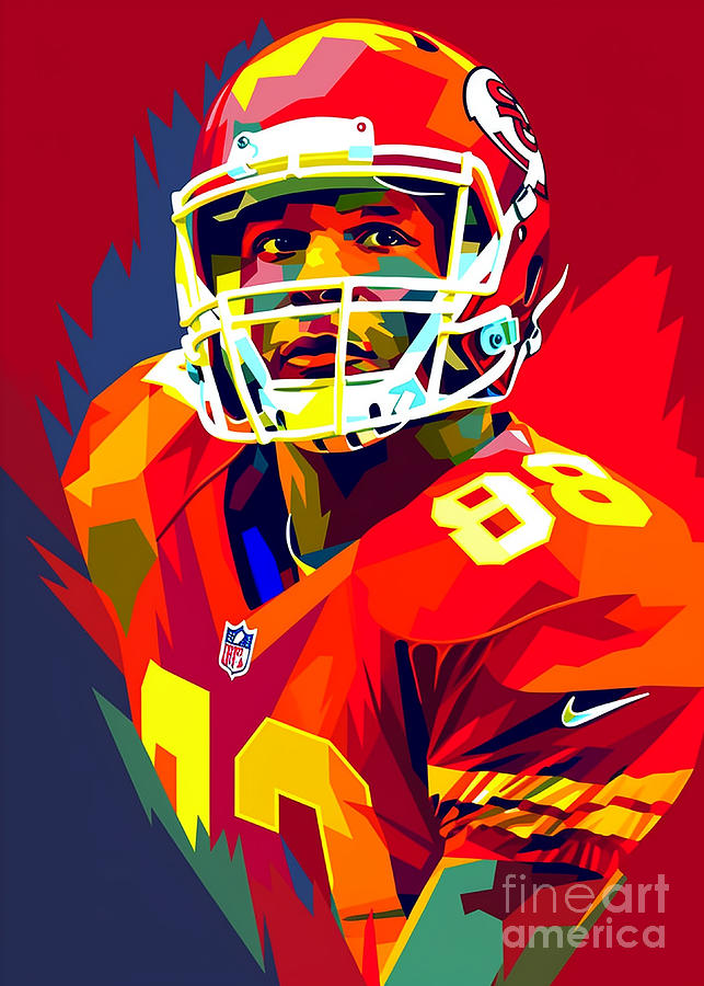 Tony Gonzalez Kansas City Chiefs Digital Art by Hha - Fine Art America