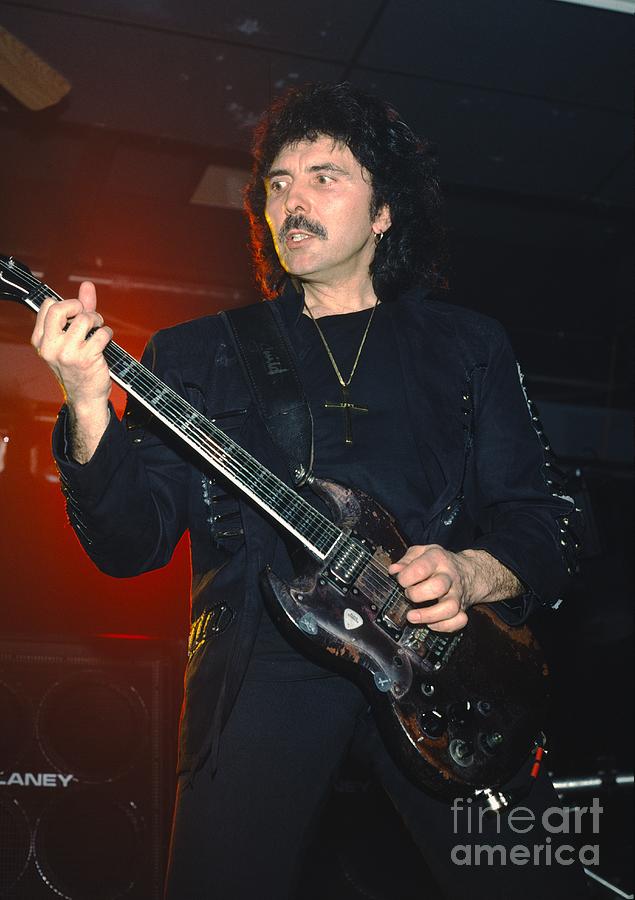 Black Sabbath Photograph - Tony Iommi - Black Sabbath by Concert Photos