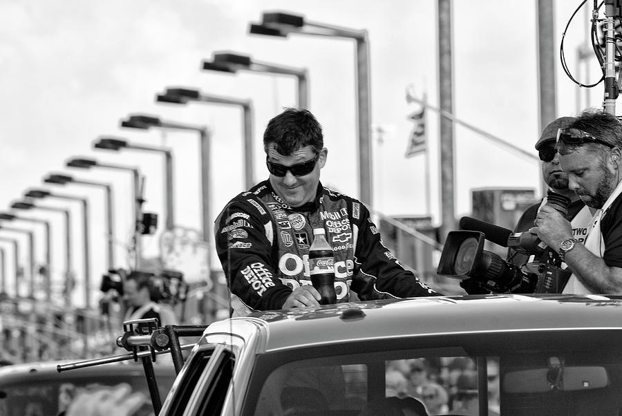 Tony Stewart NASCAR Photograph by Kevin Cable