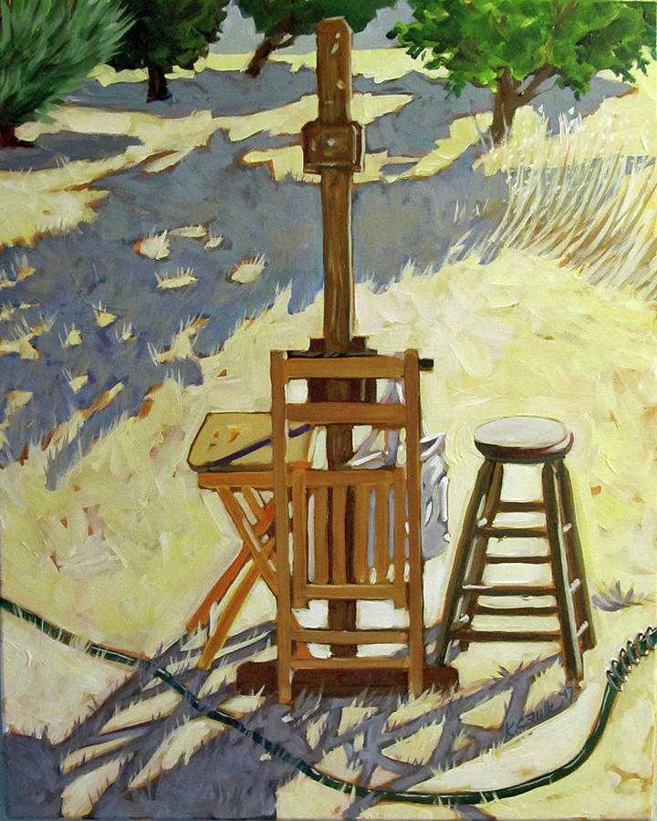 Too Hot To Paint Painting by Karen Fulk Fine Art America