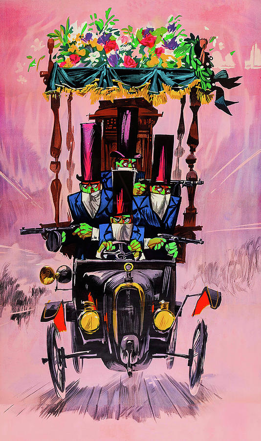 Too Many Crooks, 1959, movie poster painting Painting by Movie World Posters