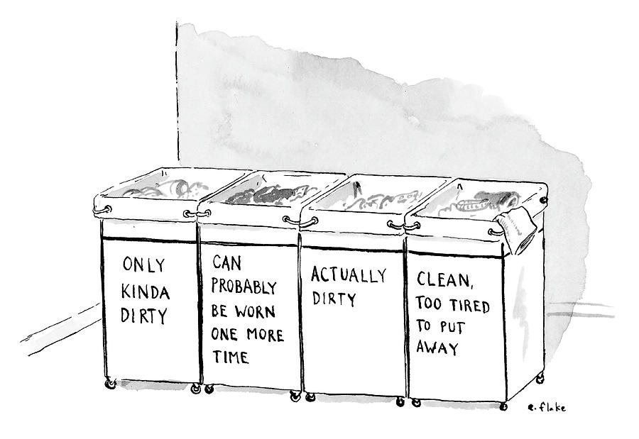 Too Tired to Put Away Drawing by Emily Flake Too Tired to Put Away Drawing by Emily Flake