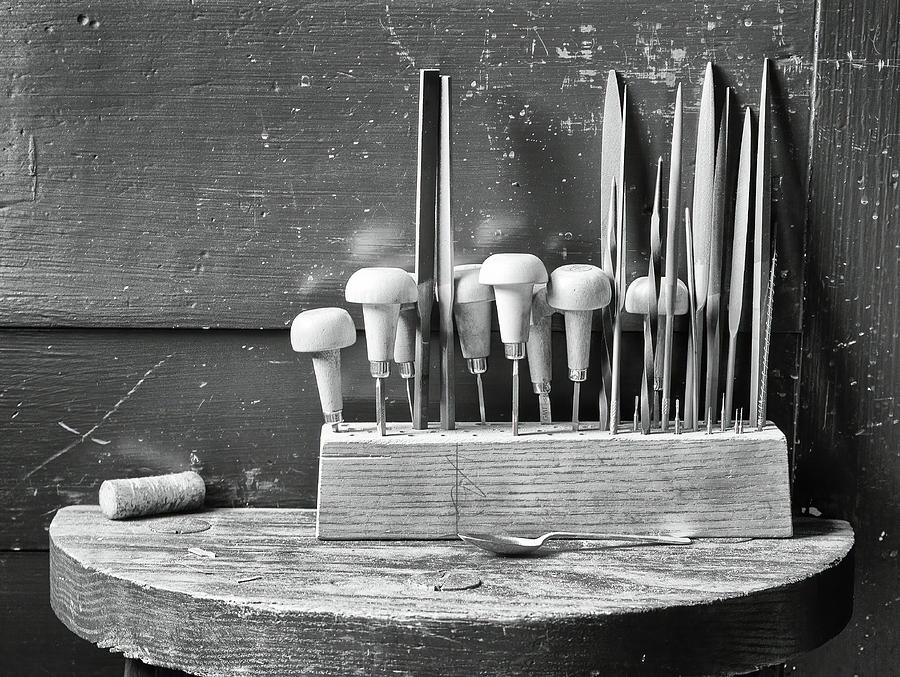 Tools Of The Silversmith Photograph by Gary Slawsky