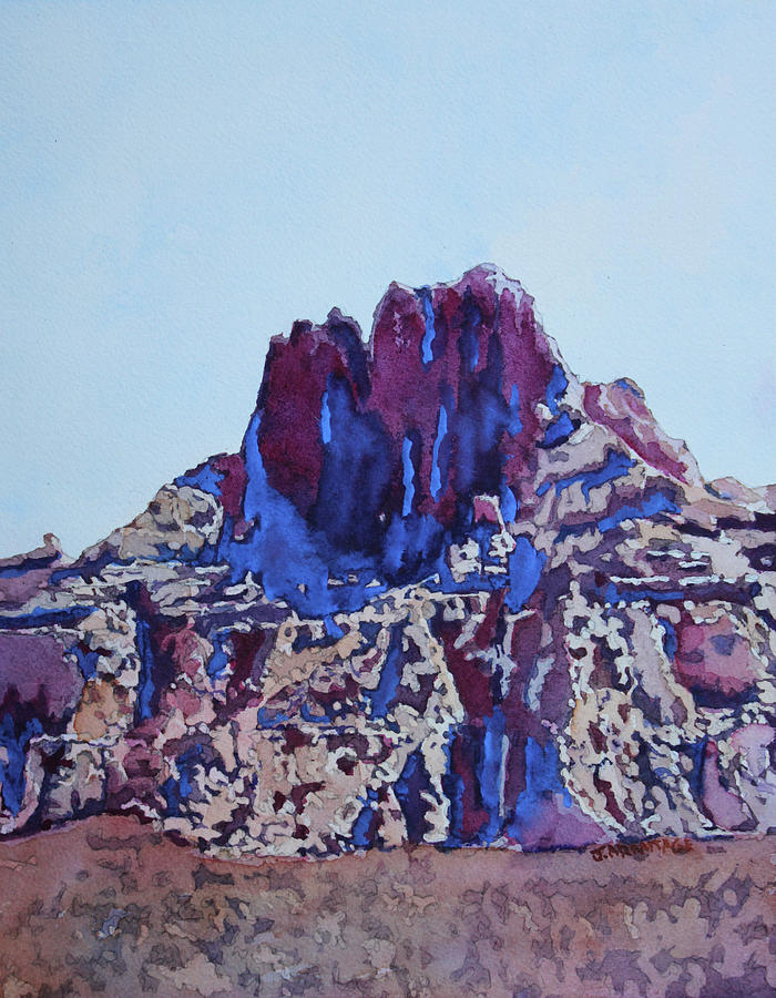 Tooth Rock Painting by Jenny Armitage
