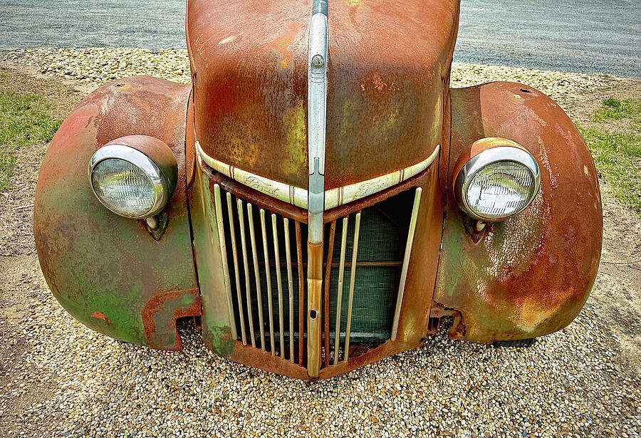 Toothless Grin of a Vintage Ford Pickup Truck Photograph by Bill Swartwout Toothless Grin of a Vintage Ford Pickup Truck Photograph by Bill Swartwout