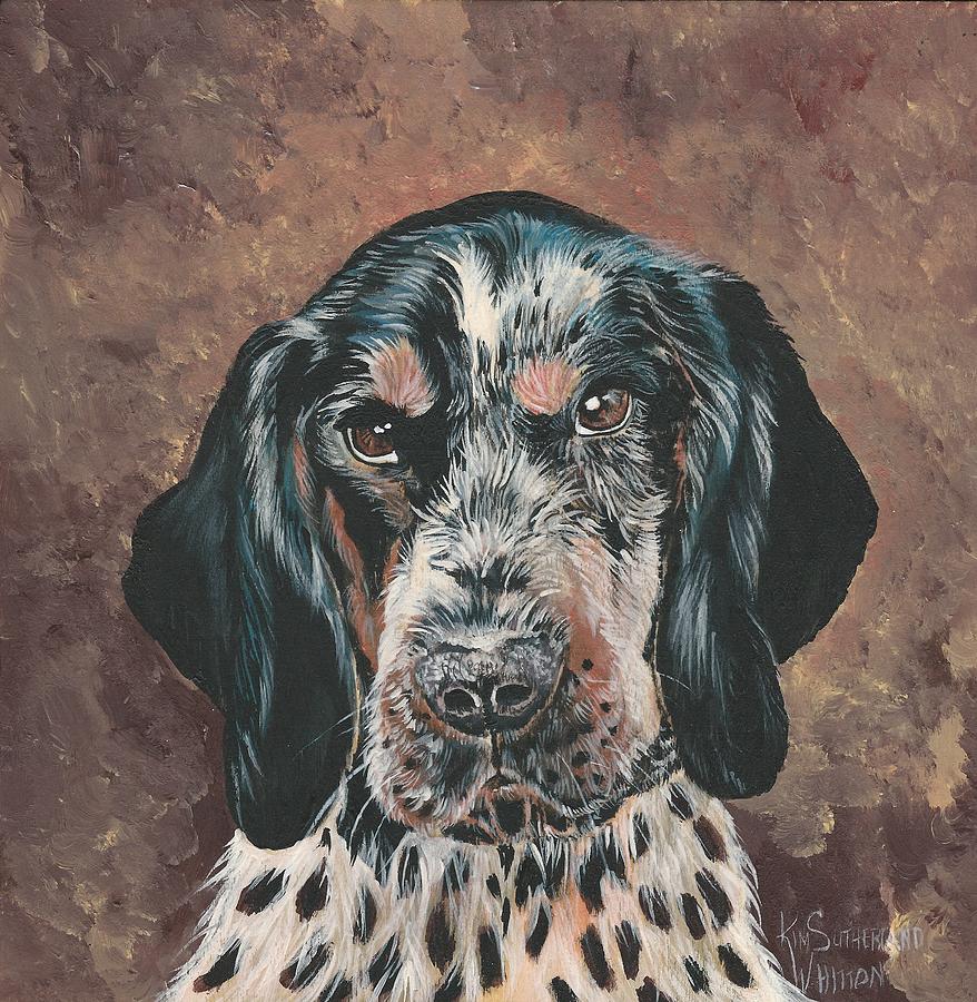 Top Dog Painting by Kim Whitton