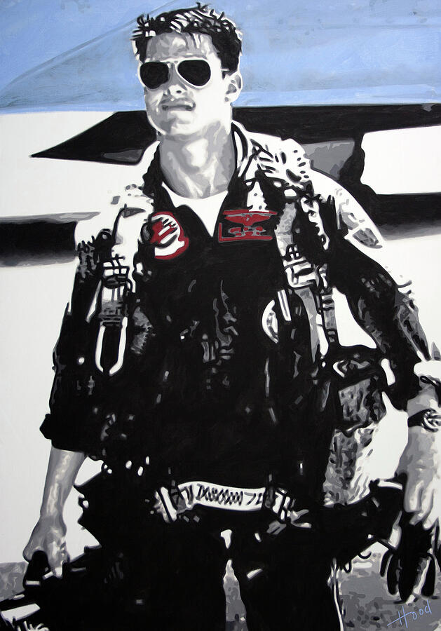 Top Gun Painting by Hood MA Central St Martins London