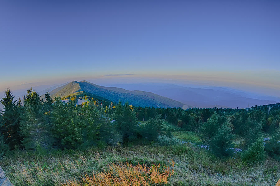 Top Of Mount Mitchell Before Sunset Photograph by Digidreamgrafix