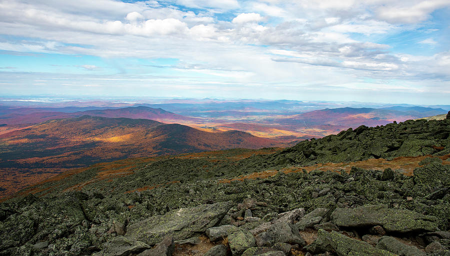 Top Of Mount Washington In Fall Photograph by Dan Sproul