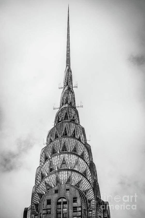 Top Of The Chrysler Building Photograph by Granger