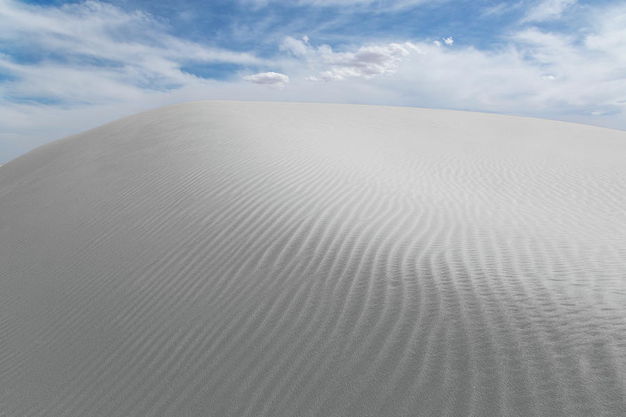 Top Of The Dune, White Sands NP Photograph by Mike Schaffner