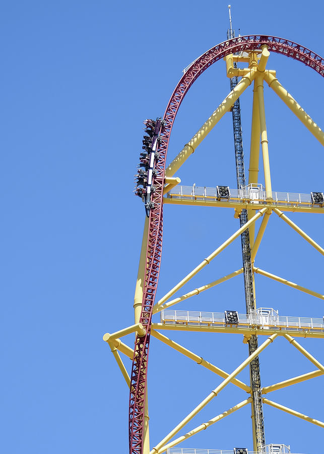 Top Thrill Dragster Photograph