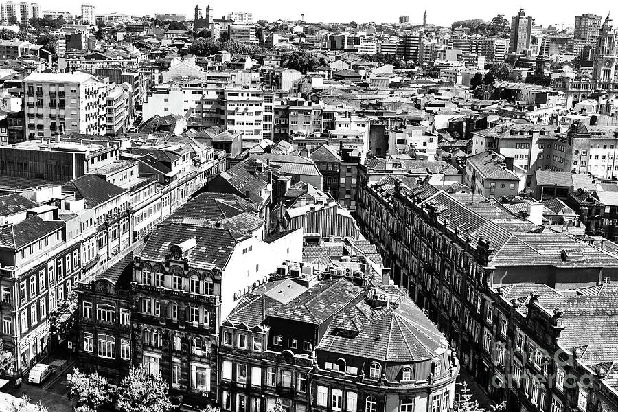 Top View in Porto Portugal Photograph by John Rizzuto
