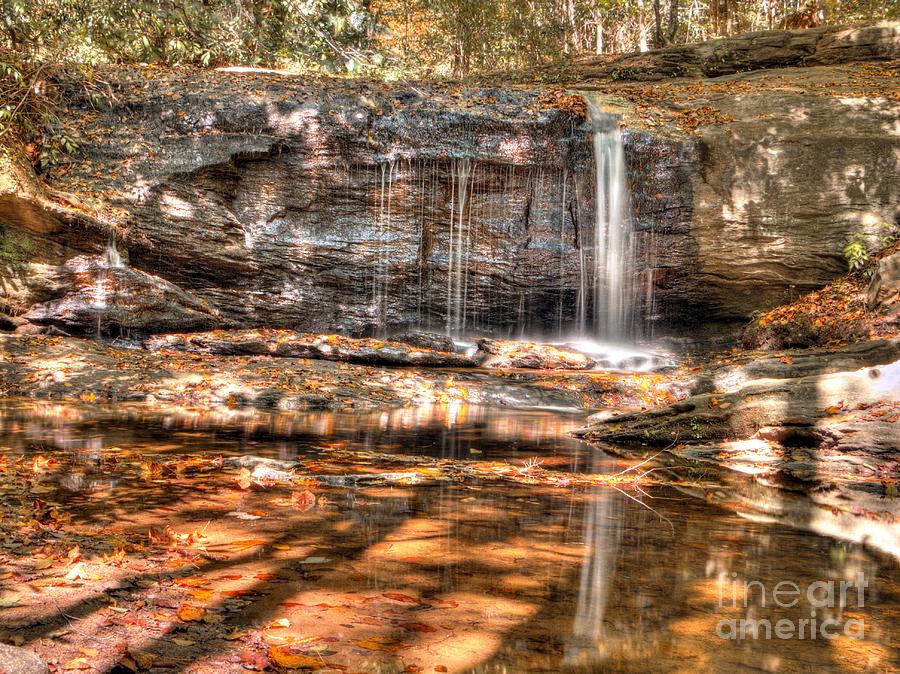 Top Wildcat Falls SC in Autumn Photograph by Charlene Cox - Fine Art ...