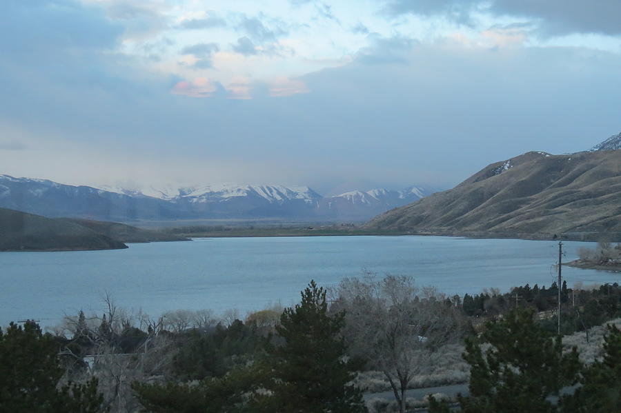 Topaz Lake winter dawn Photograph by Robert Clevenger | Fine Art America