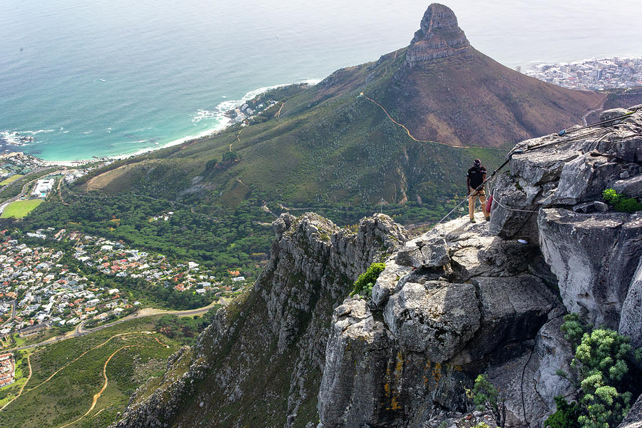 Topping Table Mountain Photograph by Douglas Wielfaert