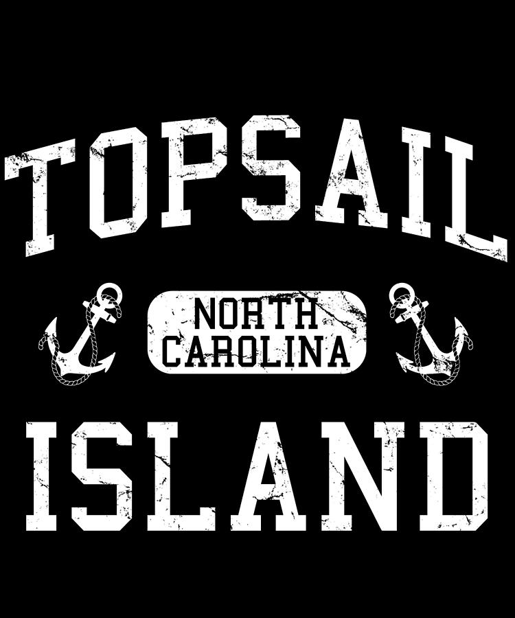 Topsail Island North Carolina Digital Art by Flippin Sweet Gear