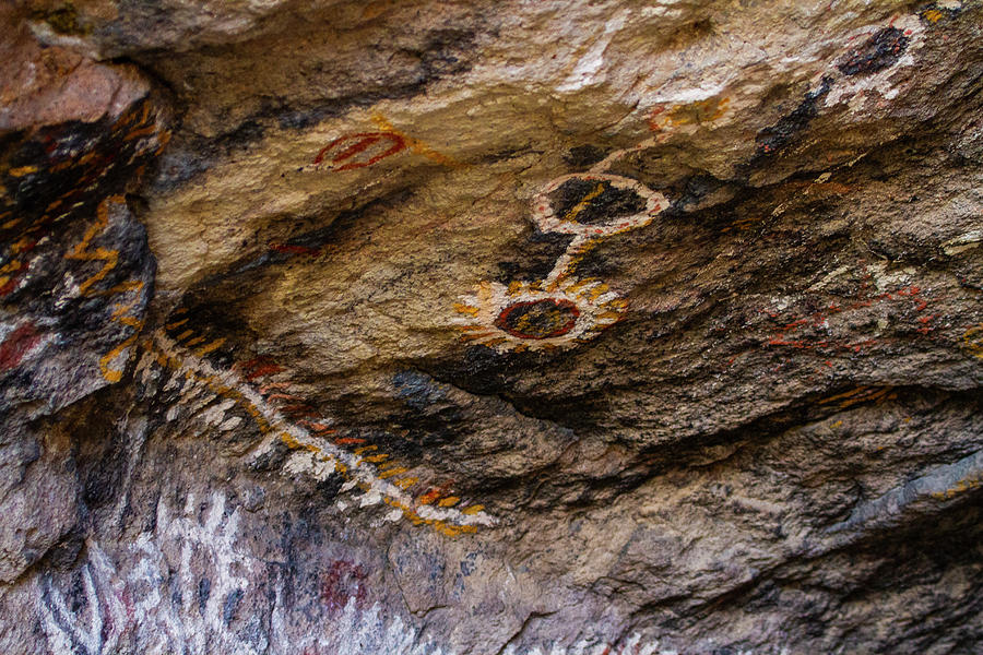 Toquima Cave Pictographs Photograph by Stephanie Salter